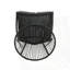 Chaise avec dossier haut en osier-923687988