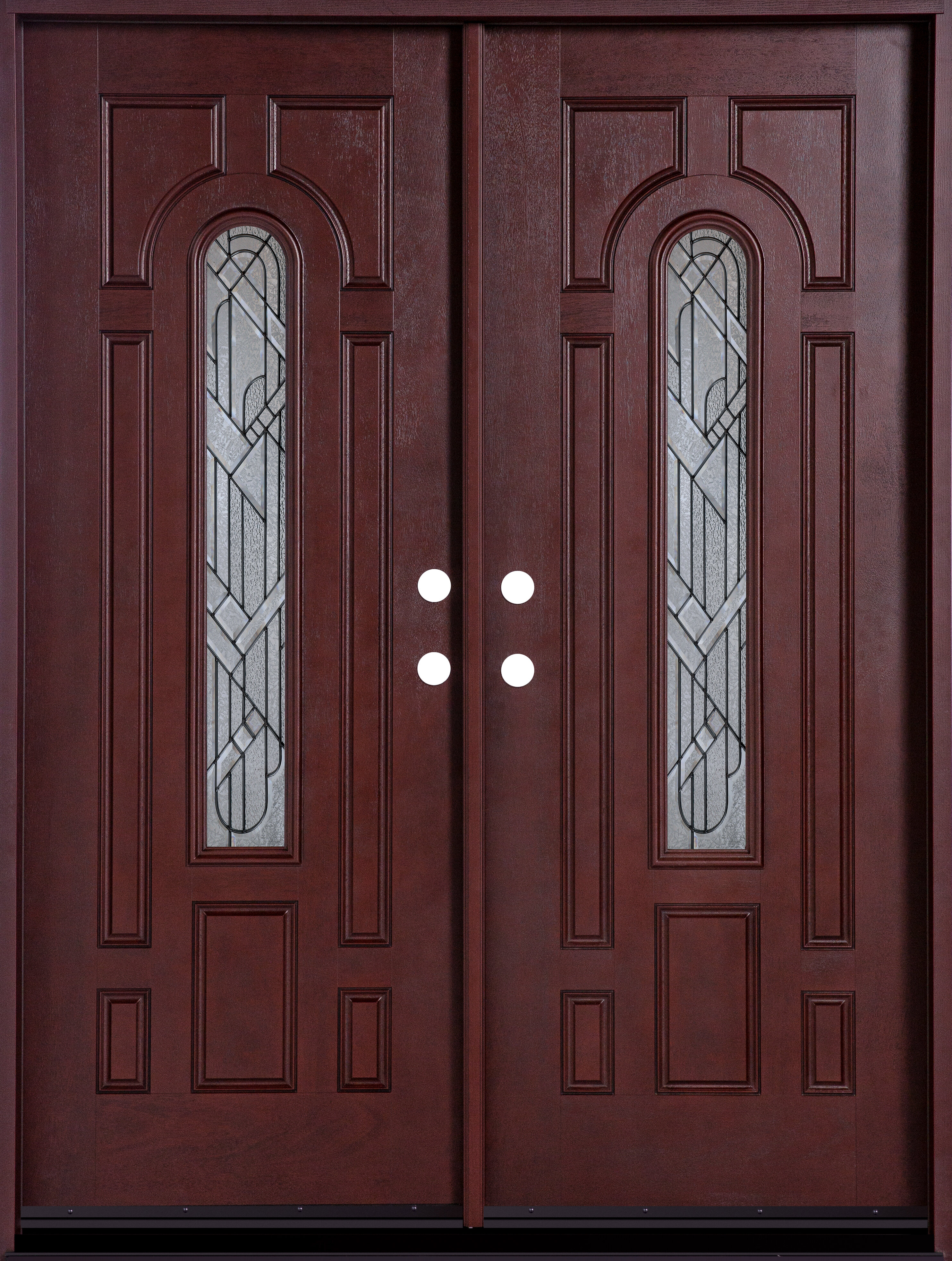 Door Destination 80'' Paneled Fiberglass Front Entry Doors & Reviews