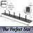 Metal Wall Organizer with Key Hooks
