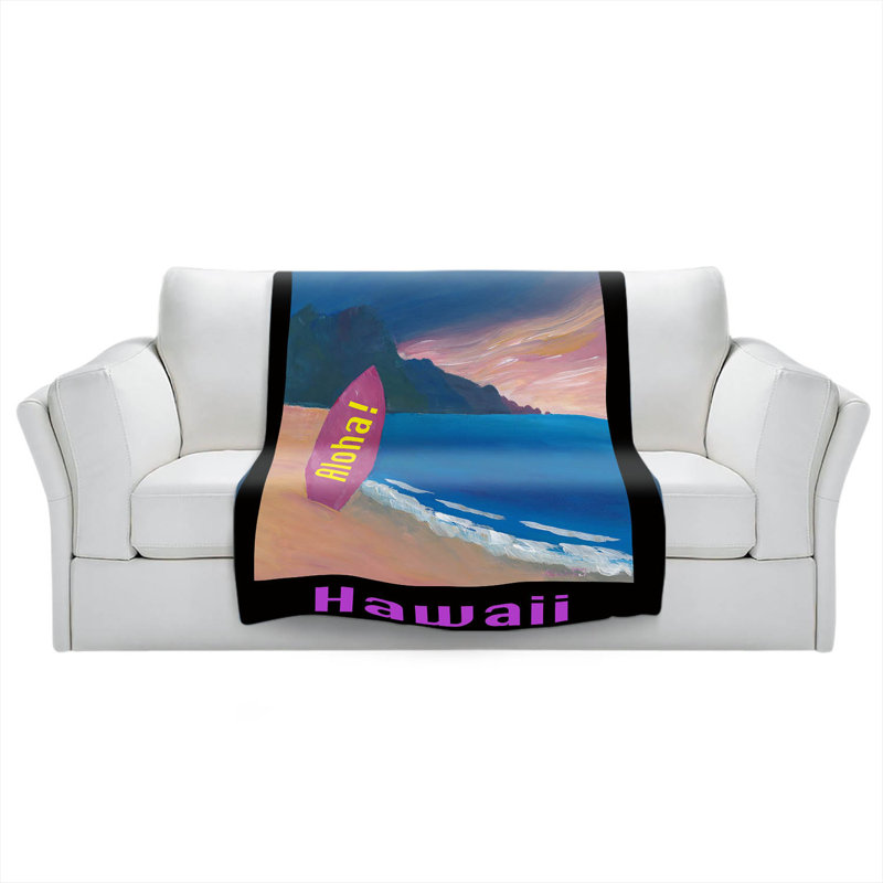  Planche de surf Hawaii, 68 po x 80 po