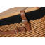 Wicker Lined Gift or Storage Hamper Basket with Lid-282393373-282393389
