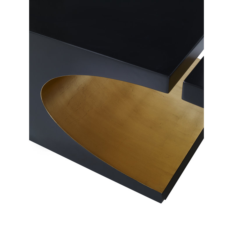 Void Solid Wood Top Coffee Table