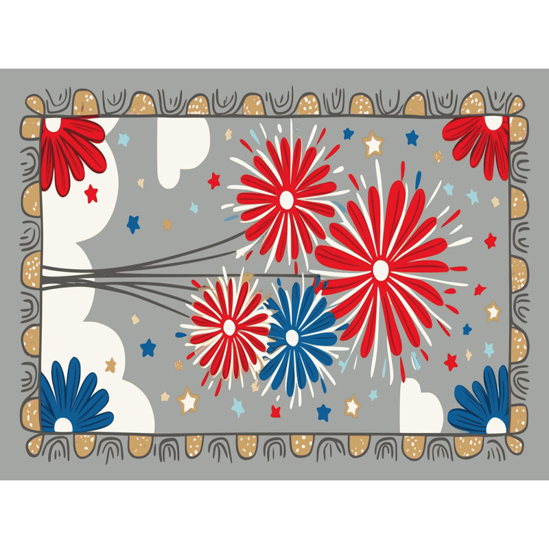 Tapis gris Canora, Rectangulaire 2 pi x 3 pi