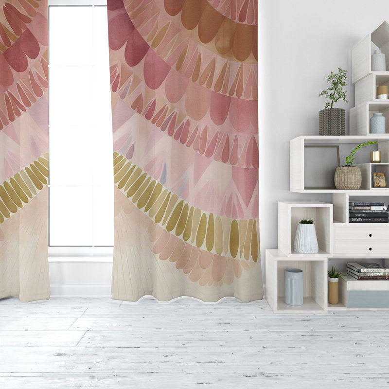 Paire de rideaux obscurcissant en polyester Delle, L 20 po x L 52 po
