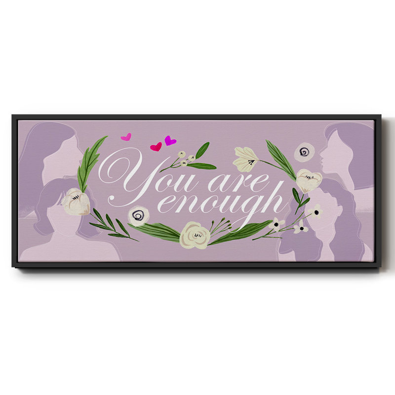 «Happy Galentine's Day» - toile encadrée, H 20 po x l 50 po