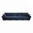 Chenille Fabric 4 - Seater Sofa-525263892