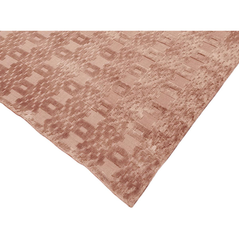 Jorge Silk Geometric Indoor Rug, Rectangle 5'1" x 7'11"
