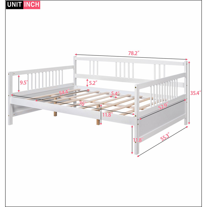 Daybed with Support Legs