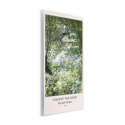 Classic River Banks At Springtime Wall Plaque, design by Vintage Hustle