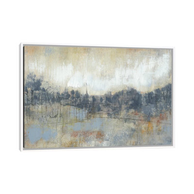 " Cool Gray Horizon I " by Jennifer Goldberger