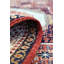 Tapis rouge / rouille / beige / mauve unique 4 pi 8 po x 6 pi 10 po Mamluk