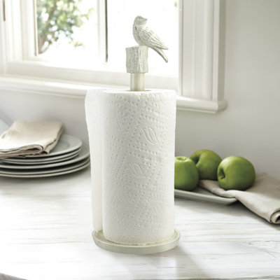 Porte-serviettes en forme d'oiseau avec hauteur réglable
