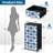 4 Drawer Dresser for Bedroom, Narrow Chest of Drawers, Wooden Top and Study Iron Frame 18"x37.5"-(WxH)