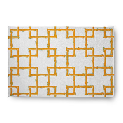 Nishi Chenille Geometric Indoor Rug