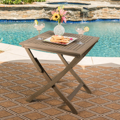 Table d'appoint pliable 25 "
