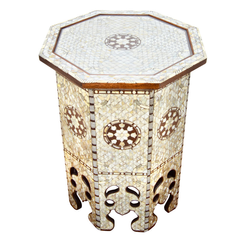 Solid Wood End Table