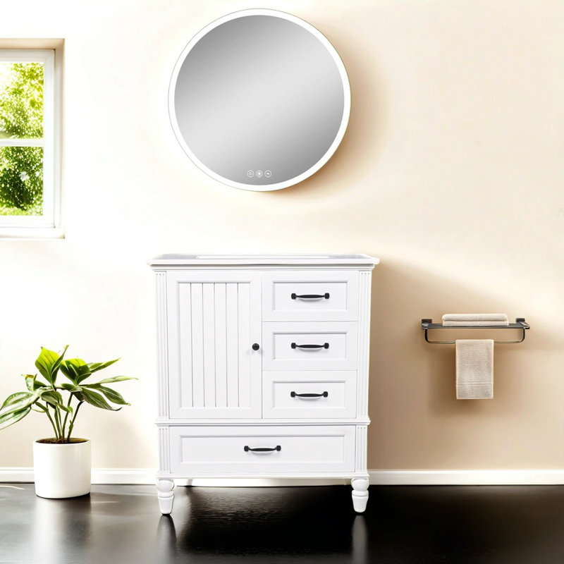 Meuble-lavabo 30 po avec lavabo en céramique