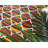 Abstract Handmade Cotton Area Rug in Multi Color - Red-69592718