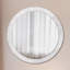 Huldar Glass Flat Wall Mirror