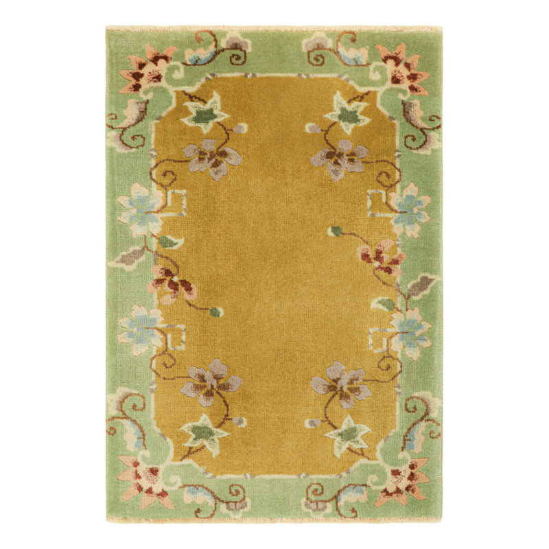 One-of-a-Kind 2'X3' Hand Knotted Area Rug