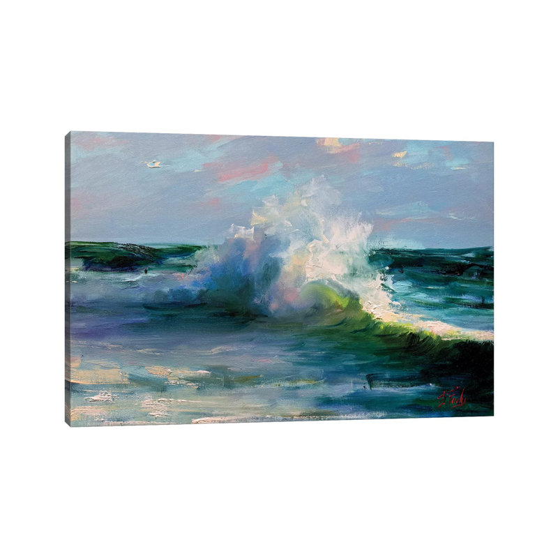 La vague, H 26 po x l 40 po x 1,5 po