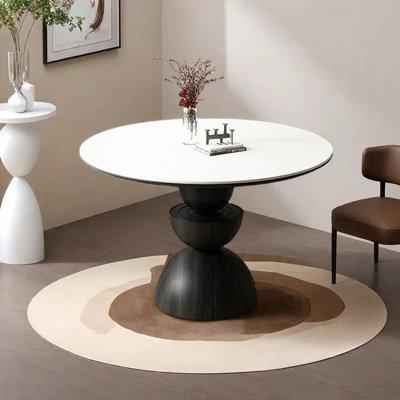 Petite table de salle à manger circulaire
