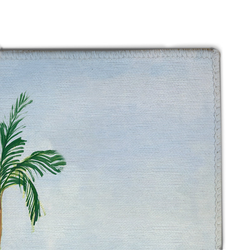 Surfs Up Chenille Indoor Rug, Rectangle 4' x 6'