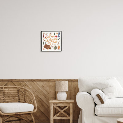 Conception d'art mural sur toile Stupell Industries Wander
