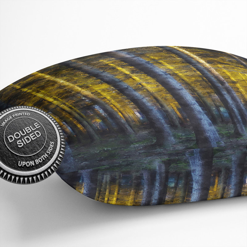 Sunlight Forest Vol.3 Square Throw Cushion, 40cm H x 40cm W x 15cm D
