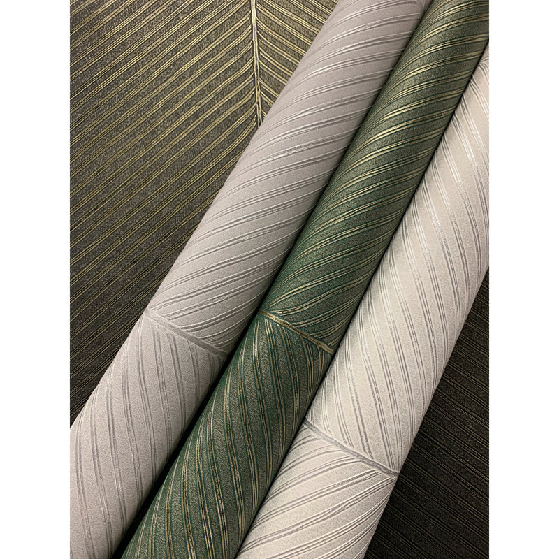 Papier peint Palm Palm, Vert / or