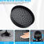 Système de douche à pluie monté sur le mur noir mat 8 pouces