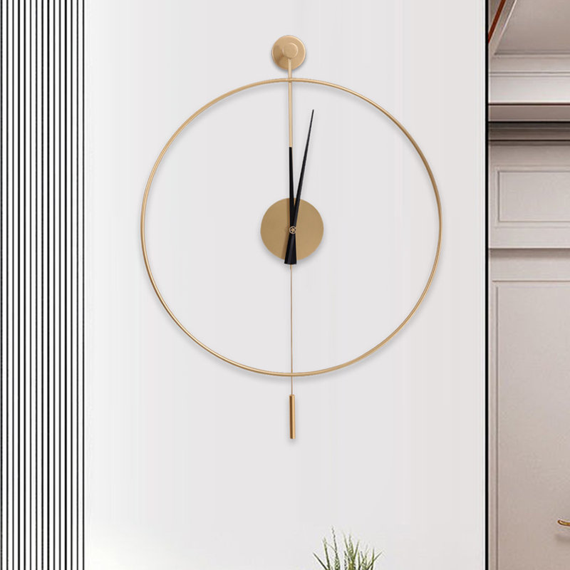 Horloge murale Insine, Or, Petit