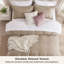 Bedsure Microfiber Duvet Cover Queen Size - Prewashed Cotton-Like Extra Soft Bedding Set (Set of 3)-1558598720-1546097793