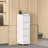 4 Drawer Metal Locking Vertical File Cabinet on Wheels – Heavy-Duty Lockable Cabinet for Home & Office, 17.71"D*15.16"W*52.28"H