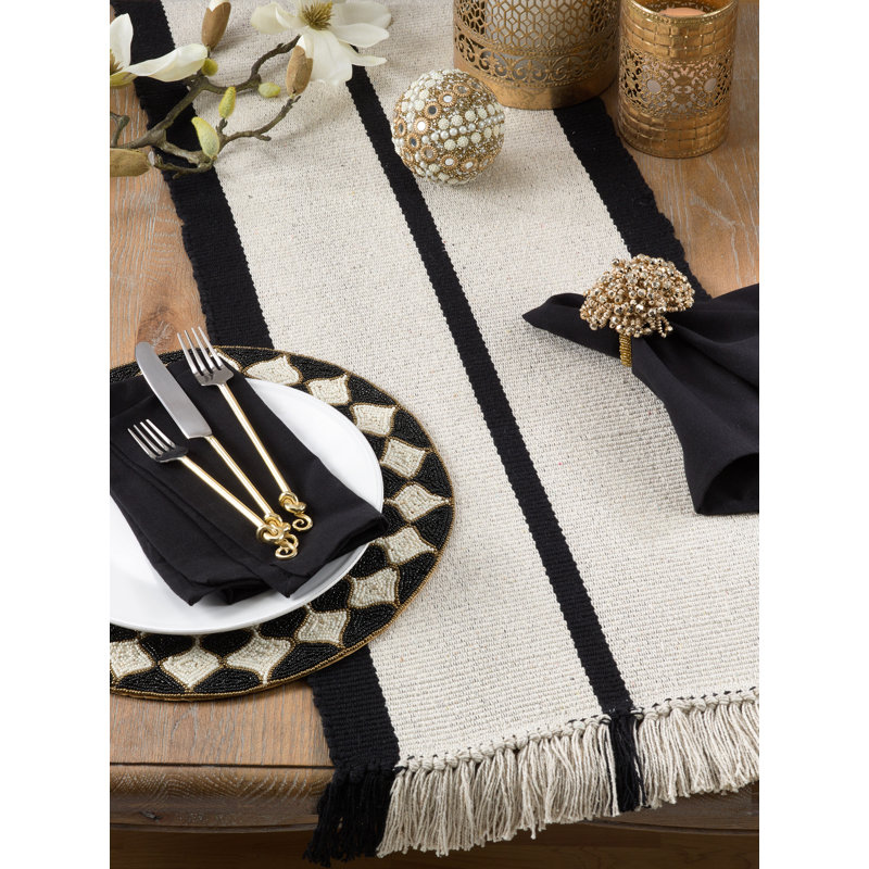 Wintour Striped Table Runnner