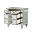 Table de chevet de luxe avec 2 tiroirs Glam-2113674900