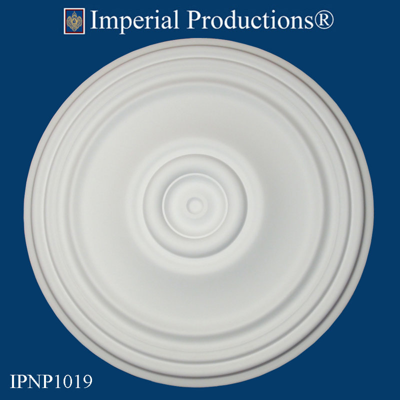 21'' H x 21'' W x 1.5'' D Composite Ceiling Medallion