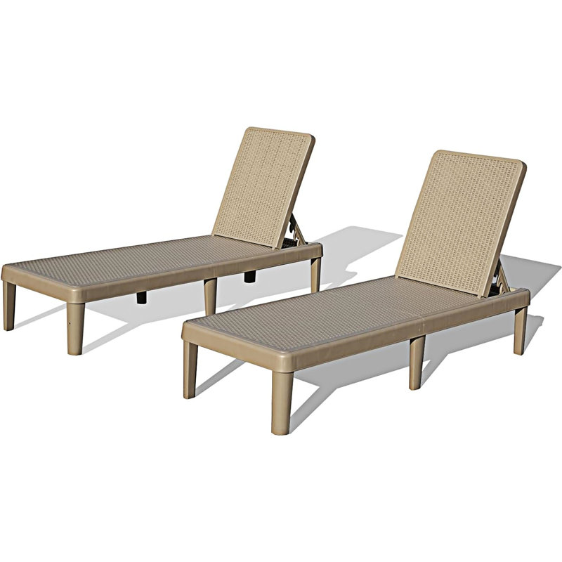 Outdoor Lounge Chairs Set Of 2