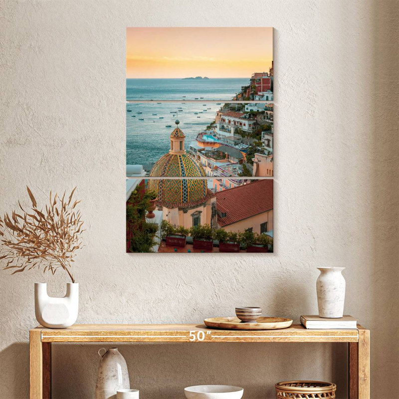 Vue côtière d'Amalfi