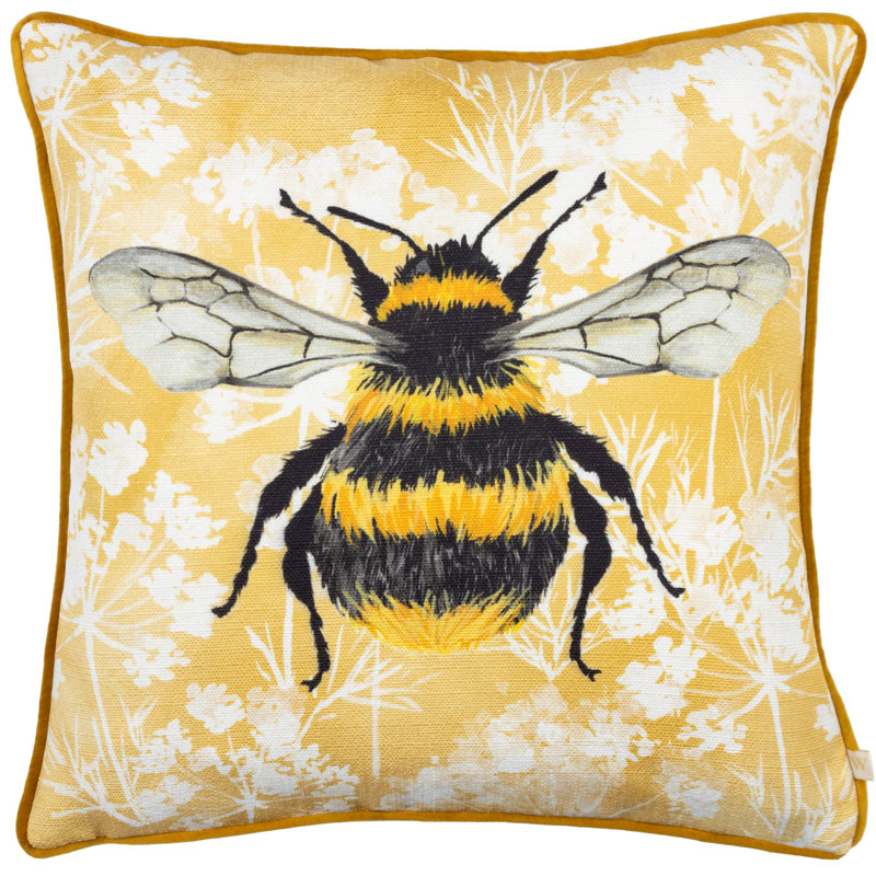 Square Scatter Cushion with Filling, Polyester