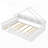 Wood Floor Bed With Storage Bookshelves And Light-663084712-663084715