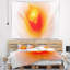Tapisserie sphère de misty lumineuse abstract-28494436