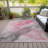 Machine Washable Indoor/Outdoor Xhevrie Blush Rug-112132058