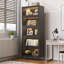 Grande vitrine 78,75 po en fer avec portes en verre