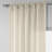 Larsa Linen Blend Sheer Curtain Single Panel-1448658916-1448658909