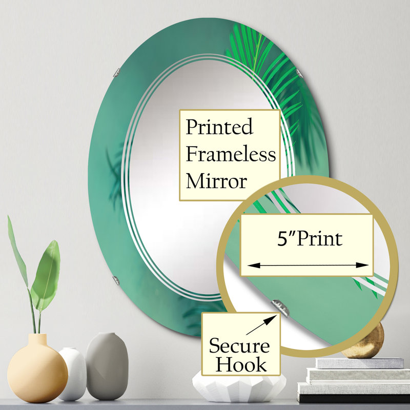 Oval Mirror, 30" x 20"