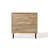 Casper 31.5'' H Mid-Century Modern Wave 2-Door Cabinet