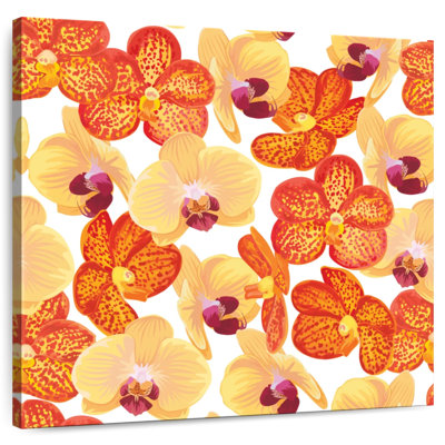 Motif d'orchidée Harnek
