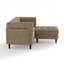 3 Seater Corduroy Sectional-286994992