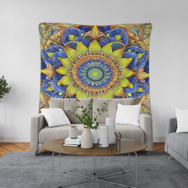 Tapisserie murale, H 88 po x l 104 po
